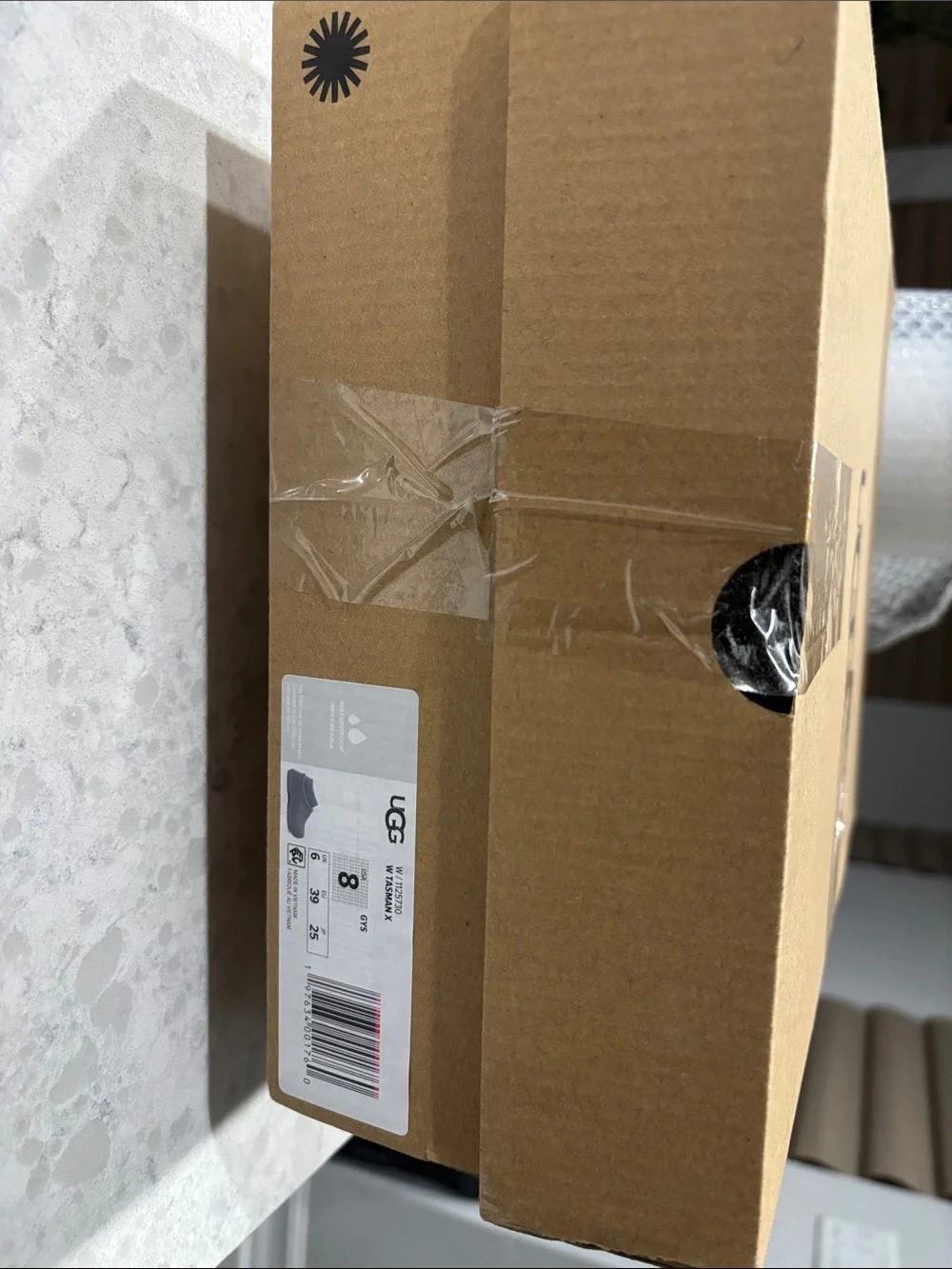 UGG Cardboard Shoe Box - Brown